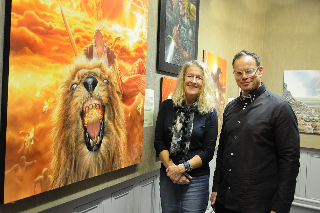 Councillor Louise Gittins and Marcus Usherwood (1)
