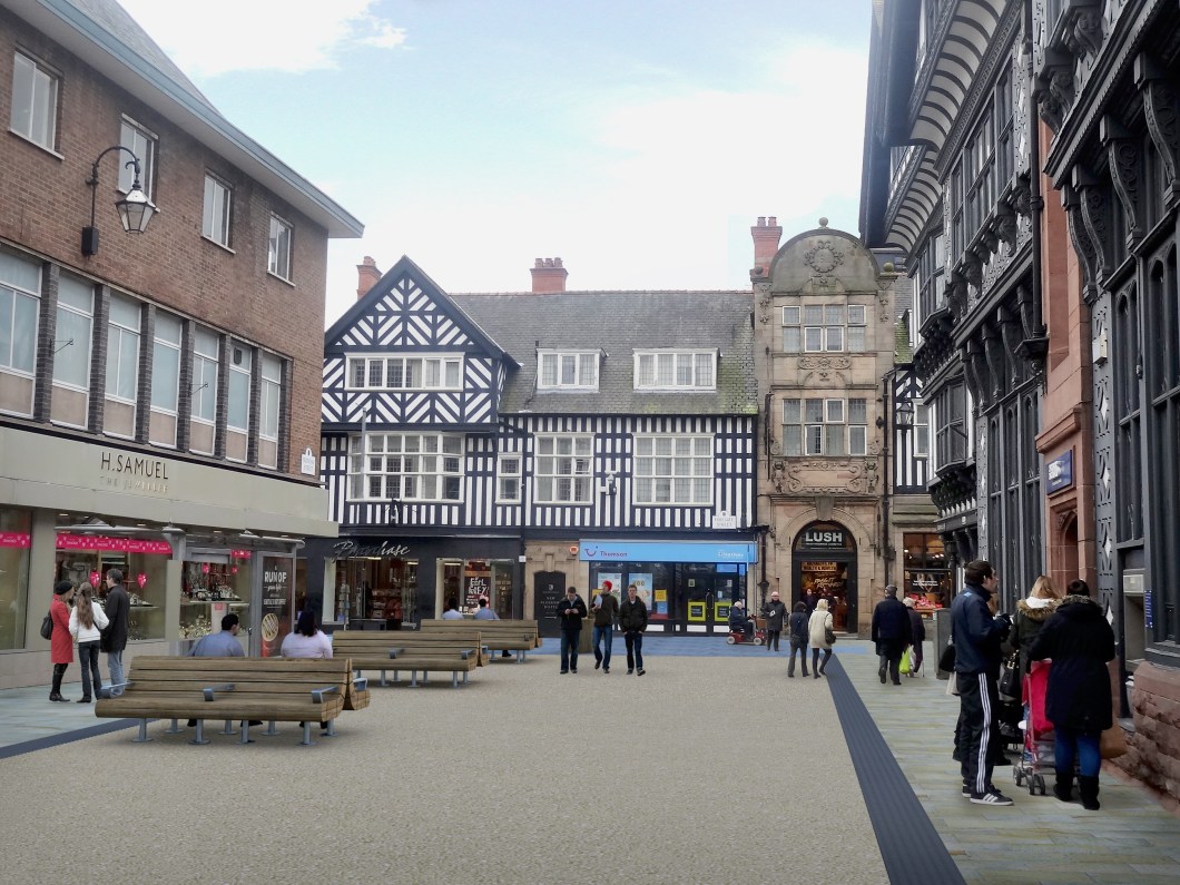 Frodsham Street works - artists impression 1