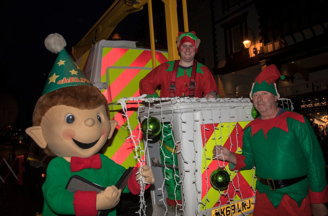 Chelfie Christmas lights 3